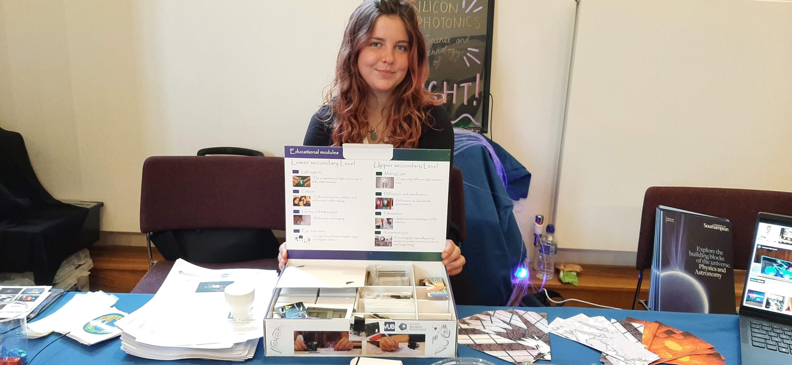 CORNERSTONE at the Physics Partners Festival: Getting Photonics into the Hands of Teachers
